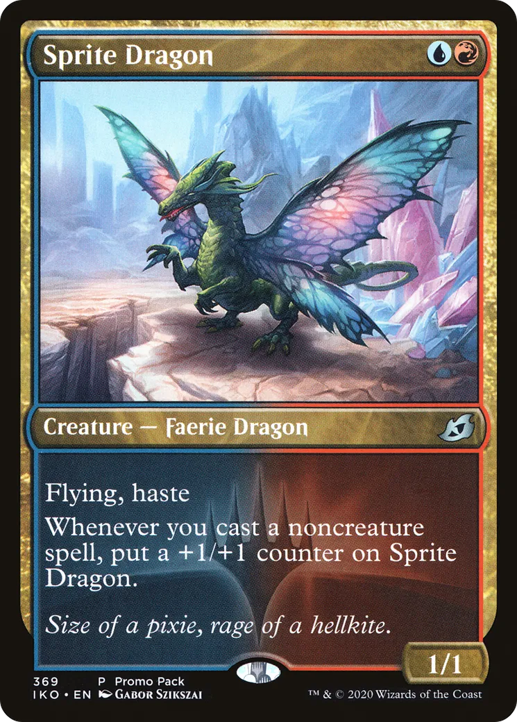 Sprite Dragon — Ikoria: Lair of Behemoths — Magic: The Gathering