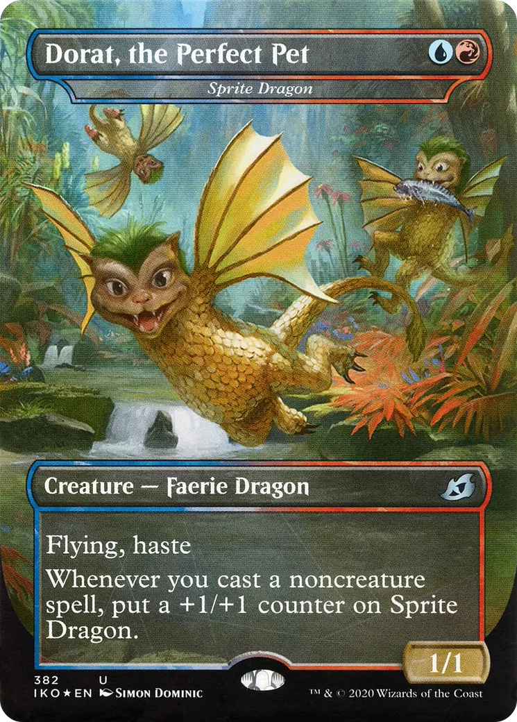 Sprite Dragon — Ikoria: Lair of Behemoths — Magic: The Gathering