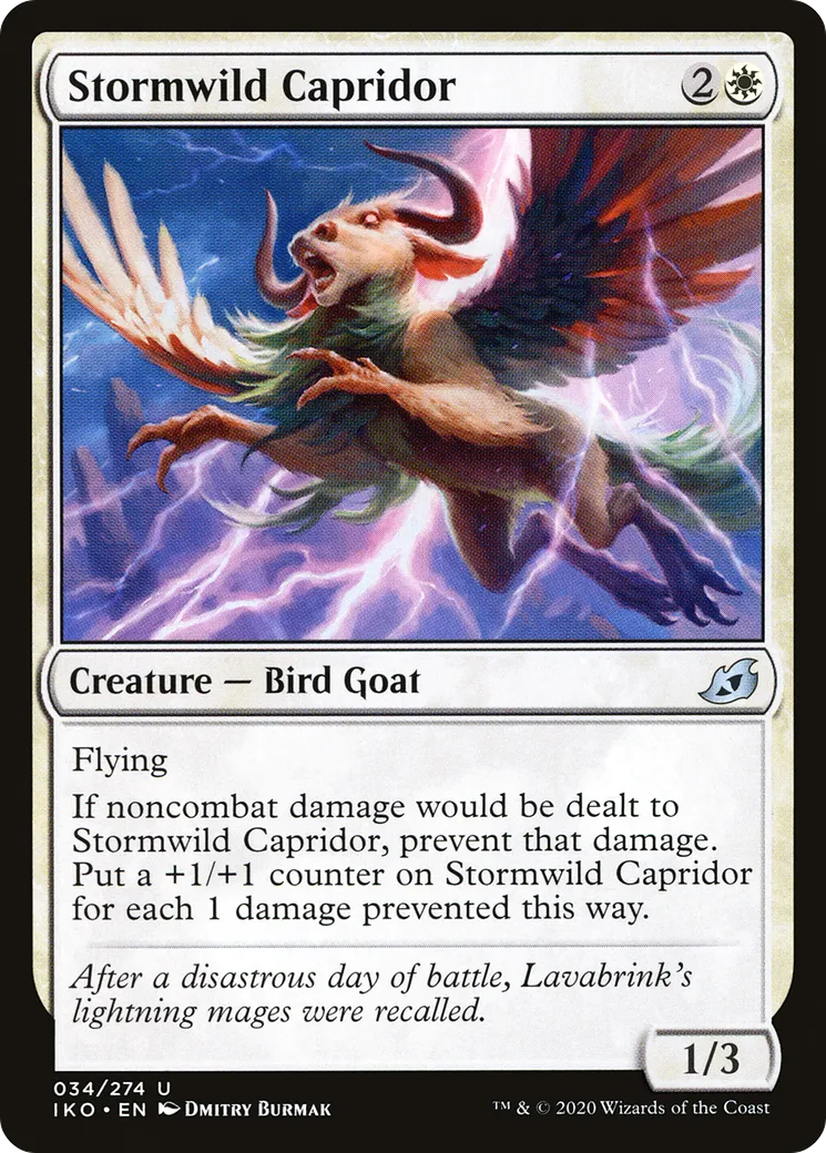 Capridor des tempêtes sauvages — Ikoria: Lair of Behemoths — Magic: The Gathering