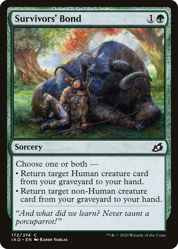 Lien des survivants — Ikoria: Lair of Behemoths — Magic: The Gathering
