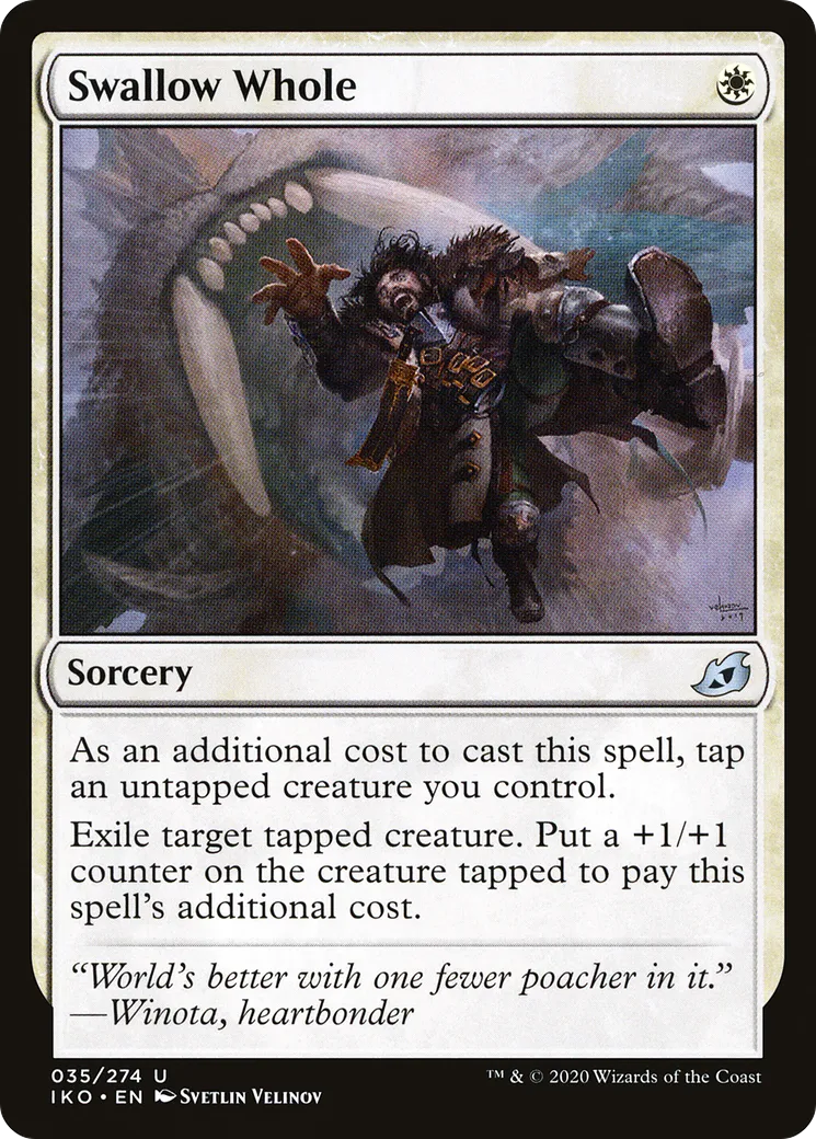 Avaler tout entier — Ikoria: Lair of Behemoths — Magic: The Gathering