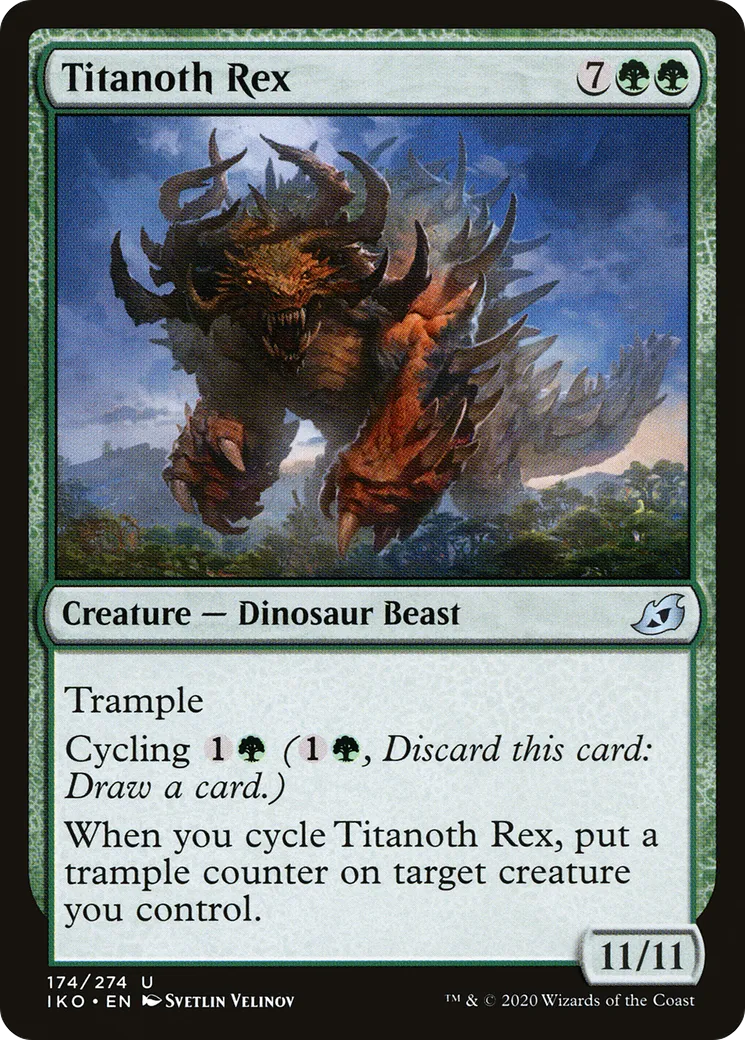 Titanoth Rex — Ikoria: Lair of Behemoths — Magic: The Gathering