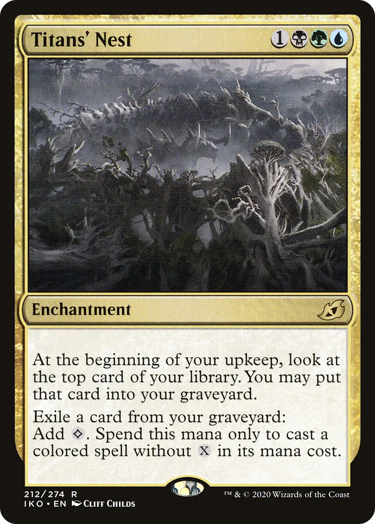 Nid de titans — Ikoria: Lair of Behemoths — Magic: The Gathering
