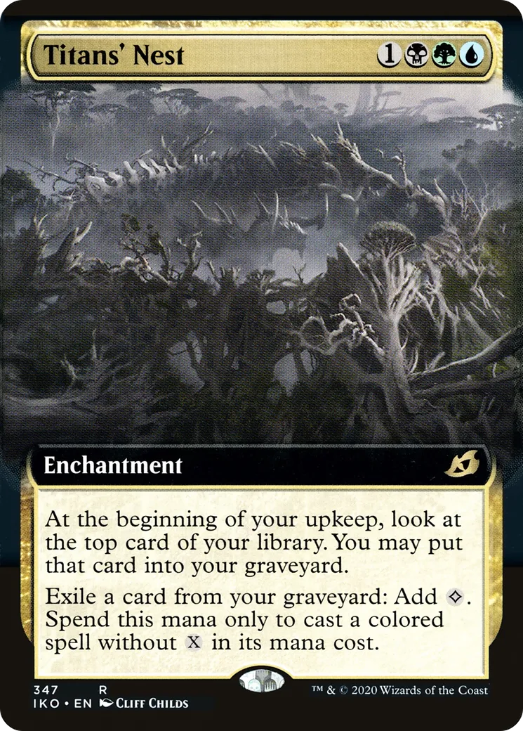 Nid de titans — Ikoria: Lair of Behemoths — Magic: The Gathering