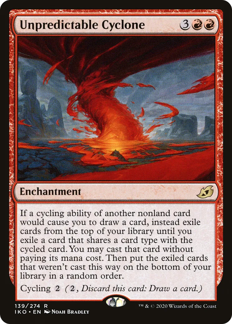 Cyclone imprévisible — Ikoria: Lair of Behemoths — Magic: The Gathering