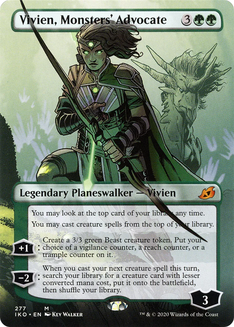 Vivien, Monsters' Advocate — Ikoria: Lair of Behemoths — Magic: The Gathering
