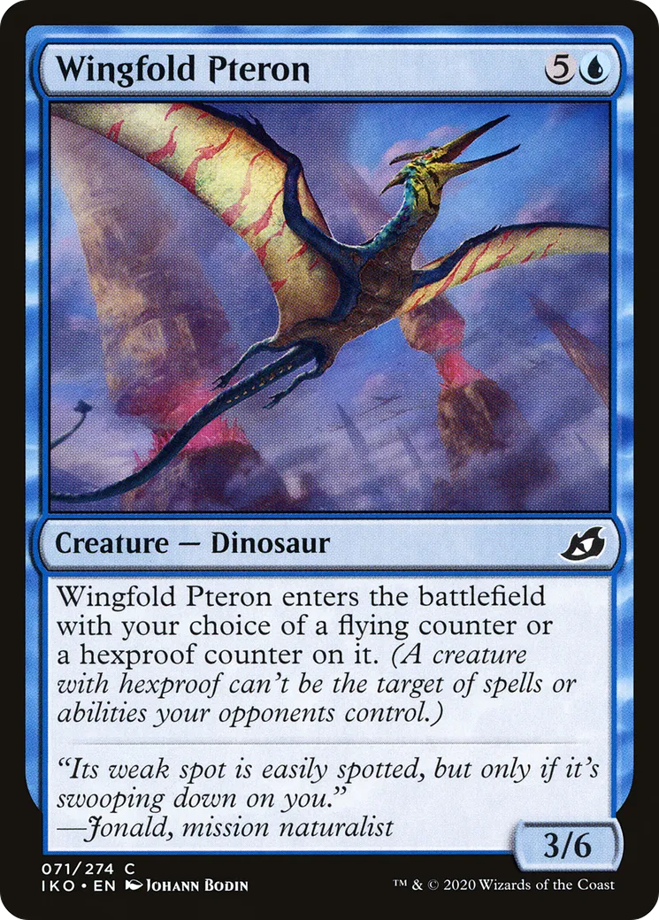Wingfold Pteron — Ikoria: Lair of Behemoths — Magic: The Gathering