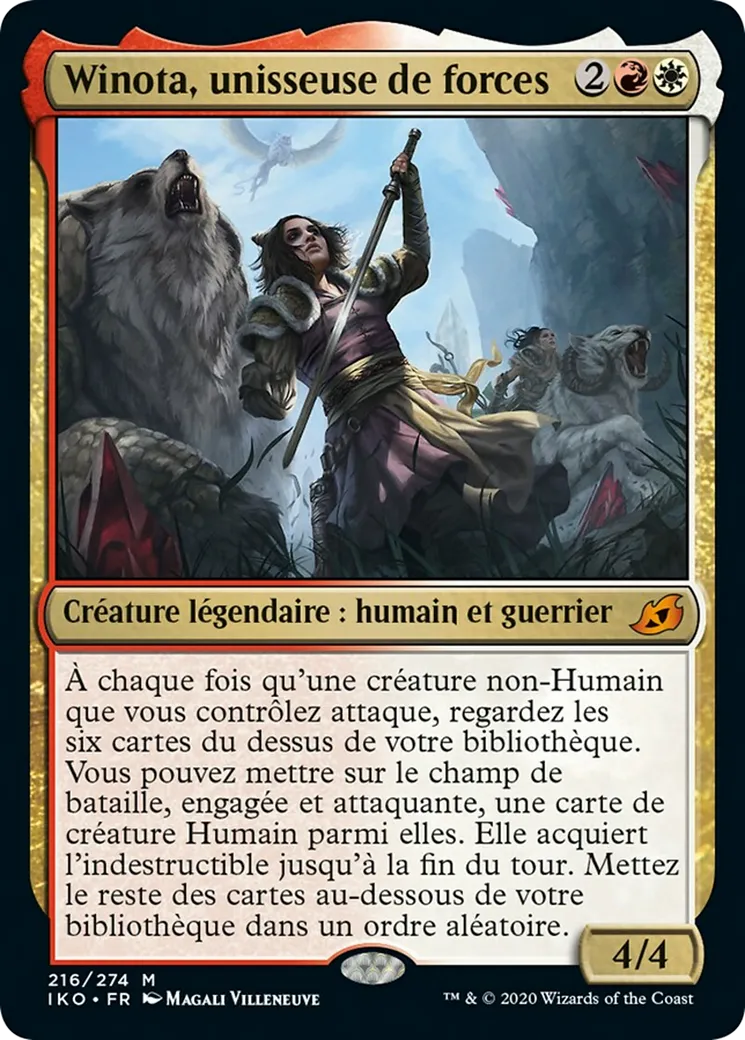 Winota, unisseuse de forces — Ikoria: Lair of Behemoths — Magic: The Gathering