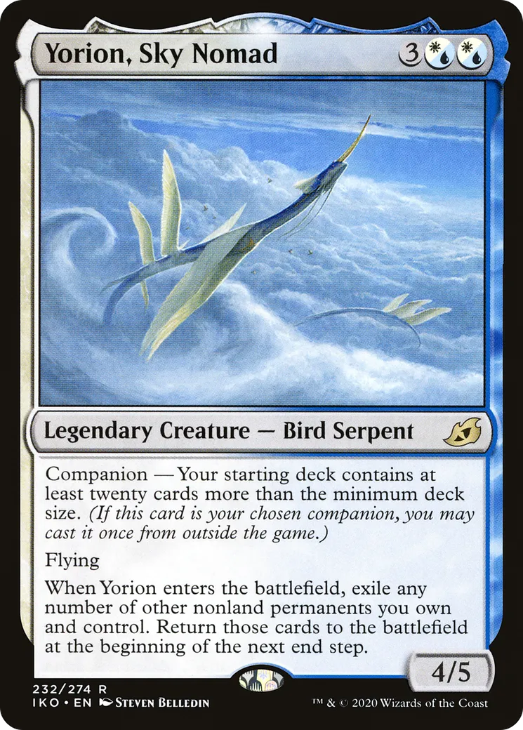 Yorion, Sky Nomad — Ikoria: Lair of Behemoths — Magic: The Gathering