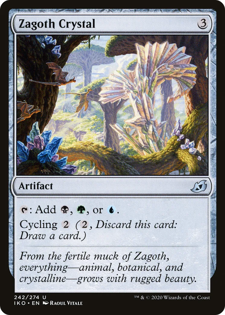 Cristal de Zagoth — Ikoria: Lair of Behemoths — Magic: The Gathering