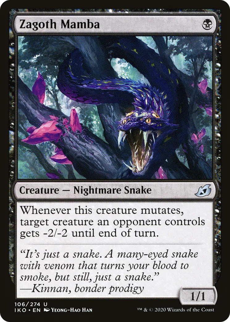 Mamba de Zagoth — Ikoria: Lair of Behemoths — Magic: The Gathering