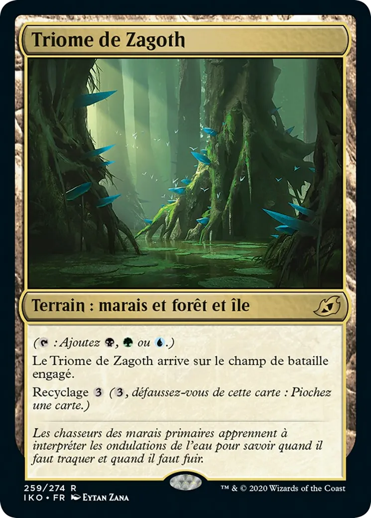 Triome de Zagoth — Ikoria: Lair of Behemoths — Magic: The Gathering