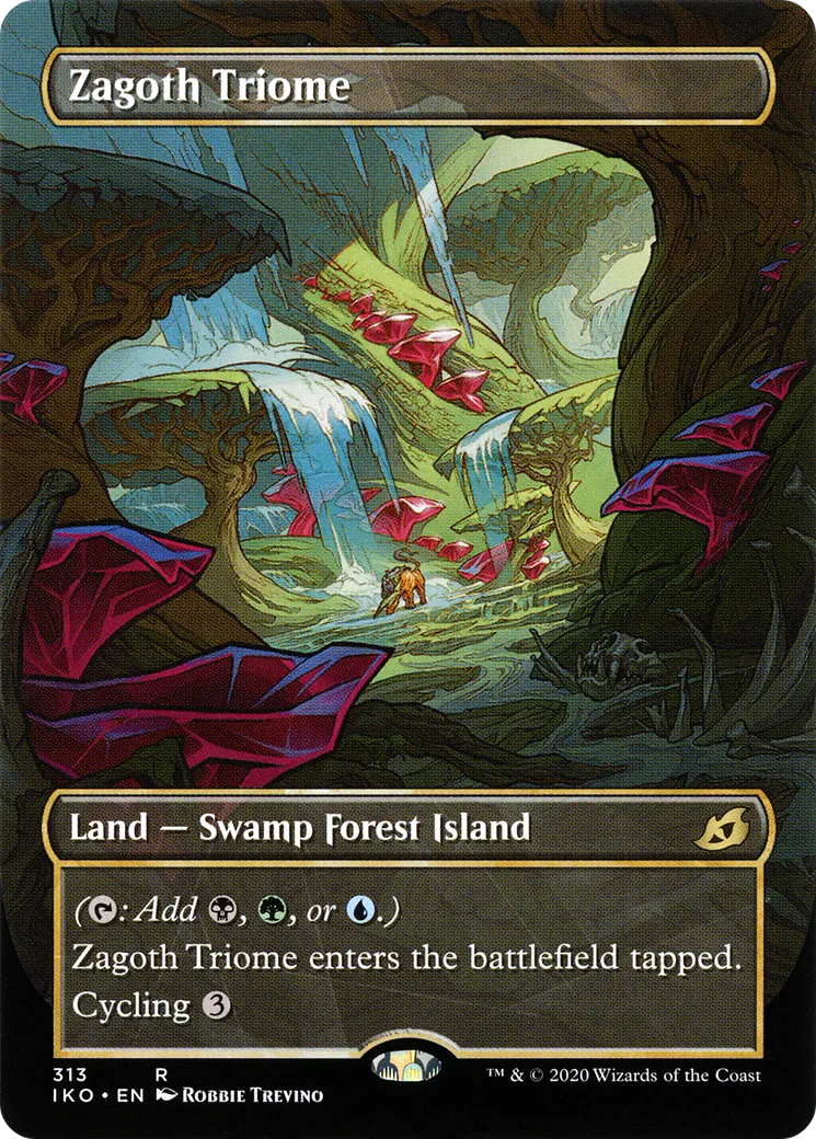 Triome de Zagoth — Ikoria: Lair of Behemoths — Magic: The Gathering