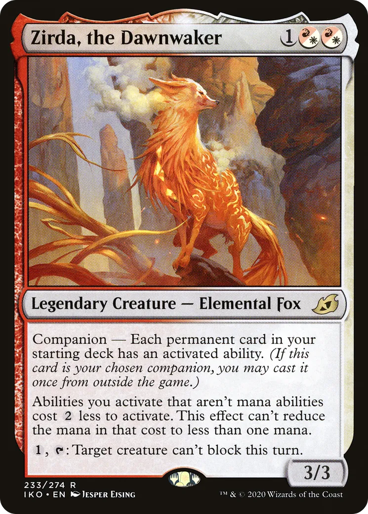 Zirda, the Dawnwaker — Ikoria: Lair of Behemoths — Magic: The Gathering