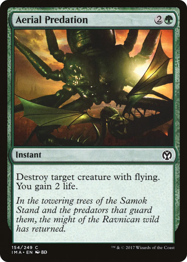Aerial Predation — Iconic Masters — Magic: The Gathering