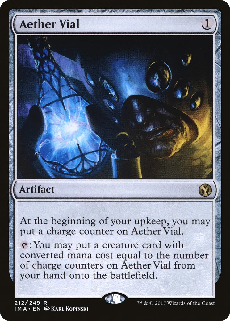Fiole d'Aether — Iconic Masters — Magic: The Gathering