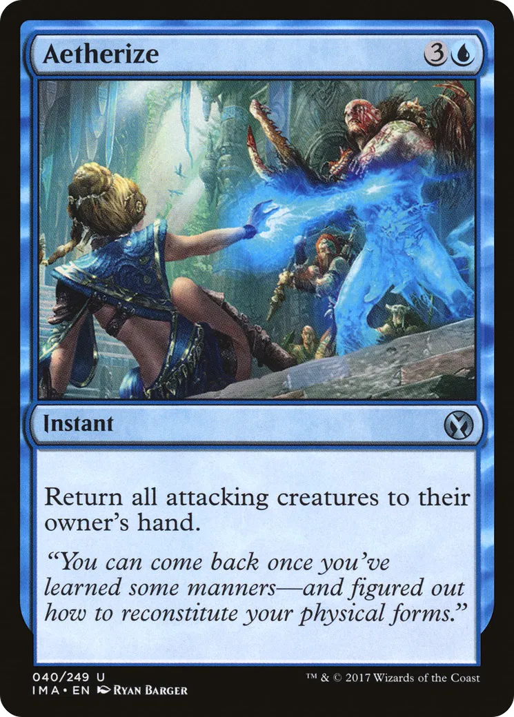 Aetherisation — Iconic Masters — Magic: The Gathering