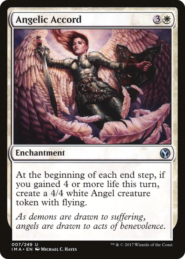 Angelic Accord — Iconic Masters — Magic: The Gathering