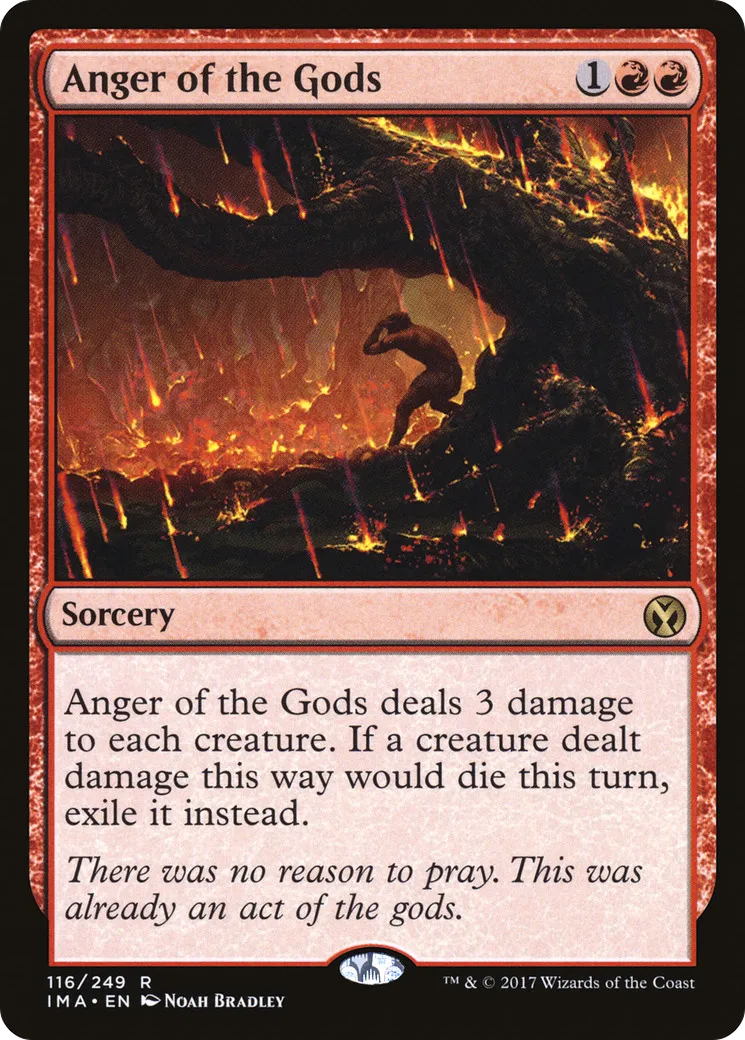 Anger of the Gods — Iconic Masters — Magic: The Gathering