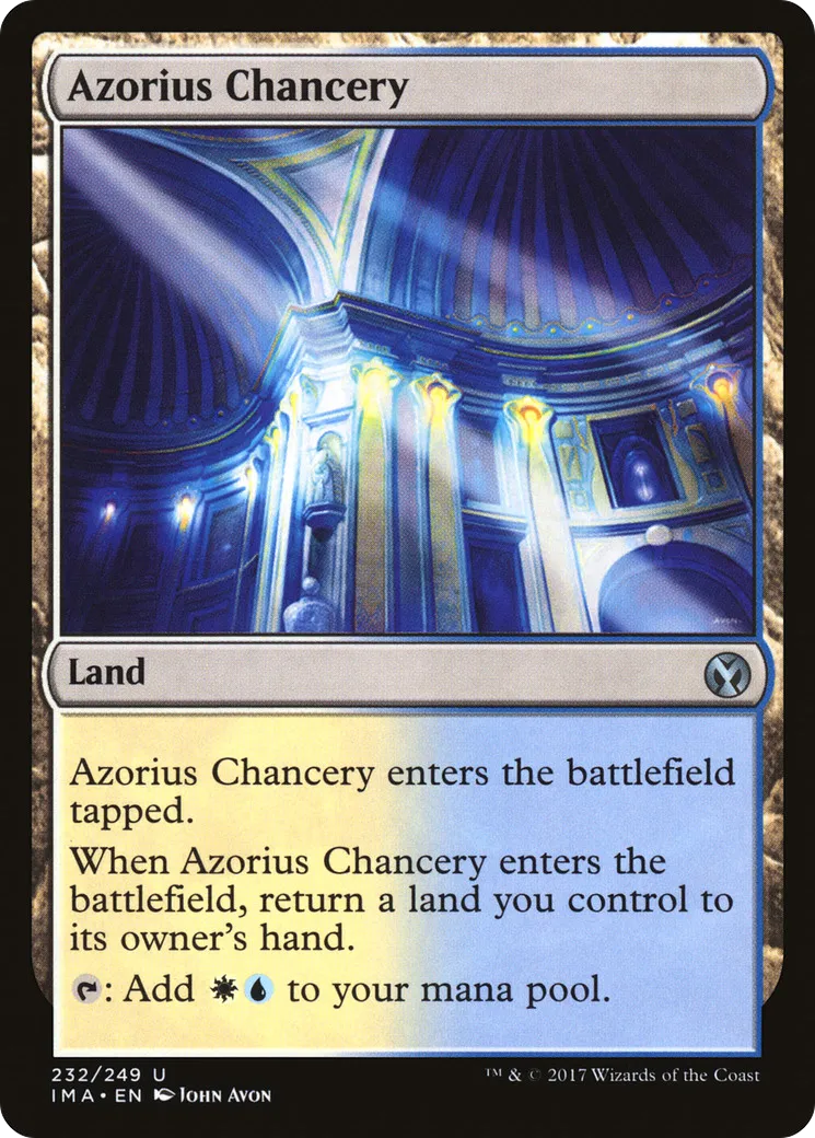 Cour de la chancellerie d'Azorius — Iconic Masters — Magic: The Gathering