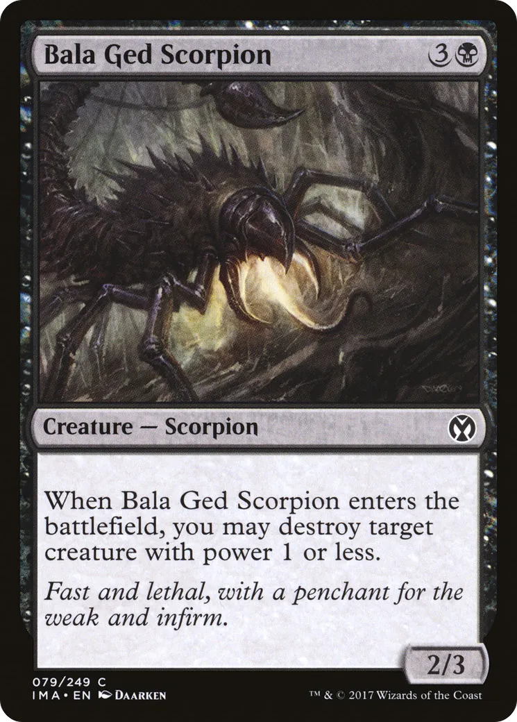 Bala Ged Scorpion — Iconic Masters — Magic: The Gathering