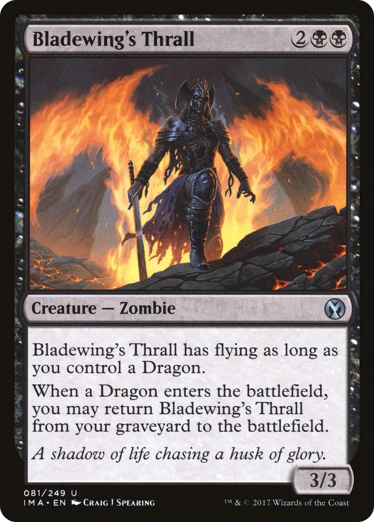 Bladewing's Thrall — Iconic Masters — Magic: The Gathering