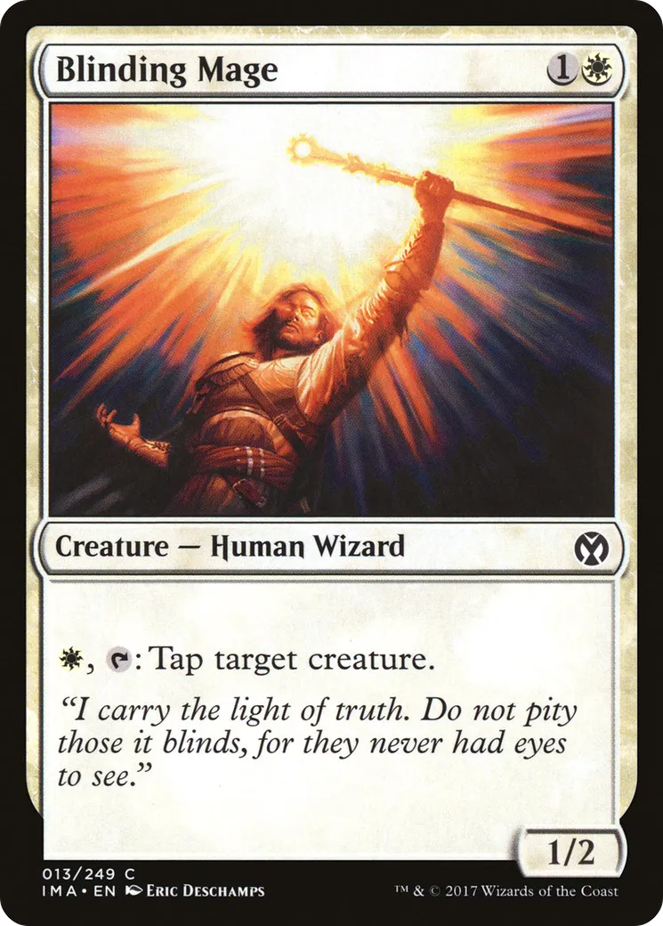 Mage aveuglant — Iconic Masters — Magic: The Gathering