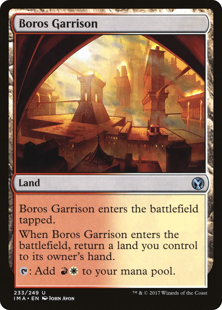 Garnison de Boros — Iconic Masters — Magic: The Gathering