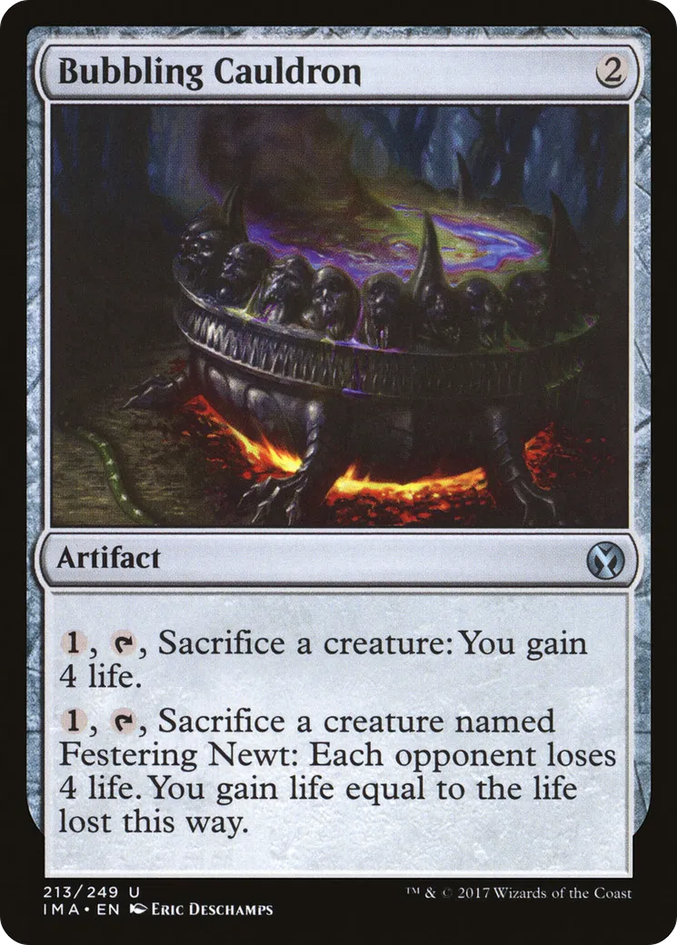 Chaudron bouillonnant — Iconic Masters — Magic: The Gathering