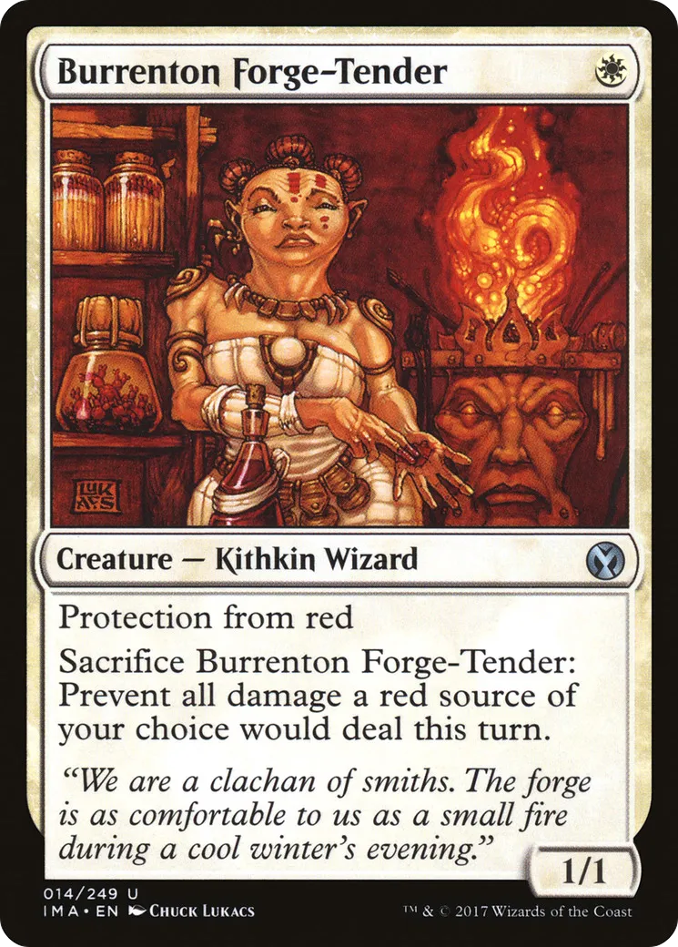 Veilleuse de la forge de Burrenton from Iconic Masters - Magic: The Gathering