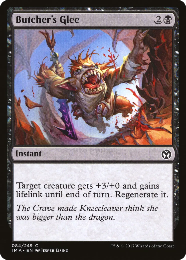 Jubilation du boucher — Iconic Masters — Magic: The Gathering