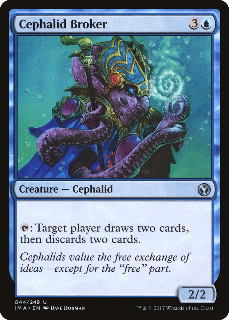 Courtier céphalide — Iconic Masters — Magic: The Gathering