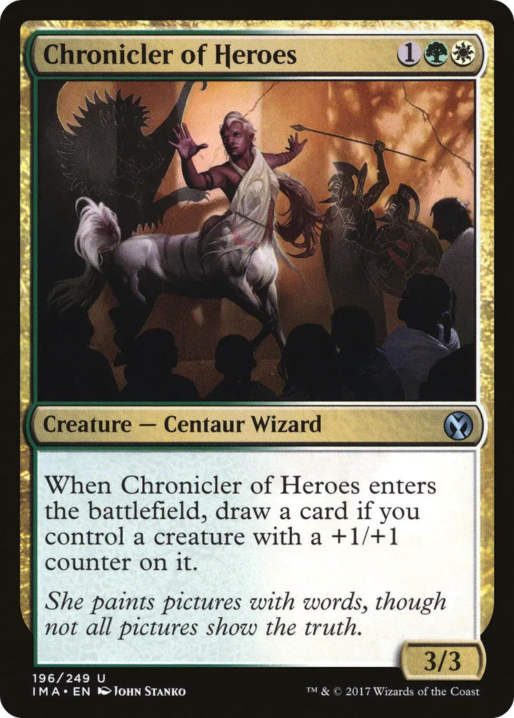 Chronicler of Heroes — Iconic Masters — Magic: The Gathering