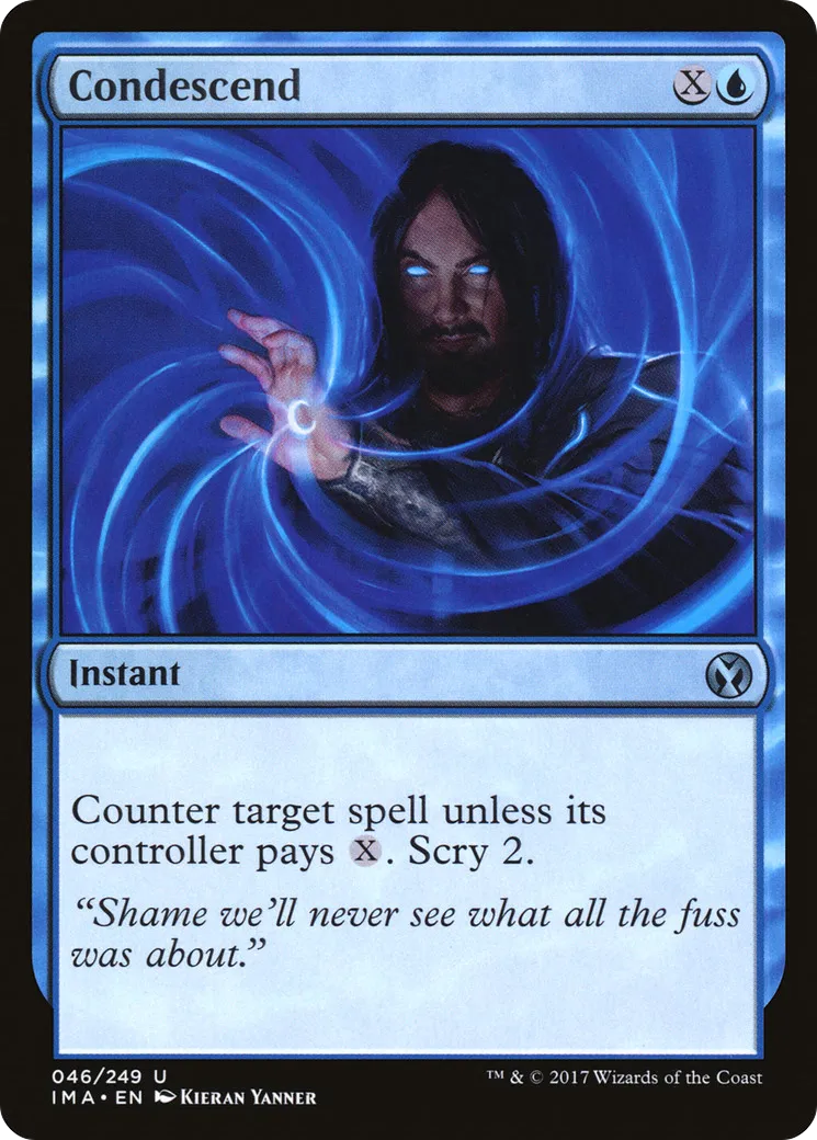 Condescendance — Iconic Masters — Magic: The Gathering