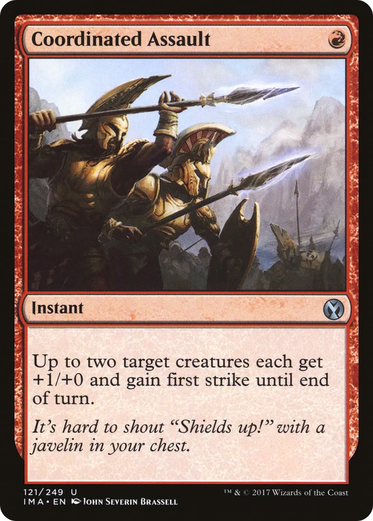 Assaut concerté — Iconic Masters — Magic: The Gathering