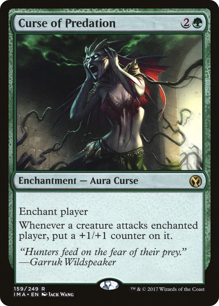 Malédiction du cycle alimentaire — Iconic Masters — Magic: The Gathering