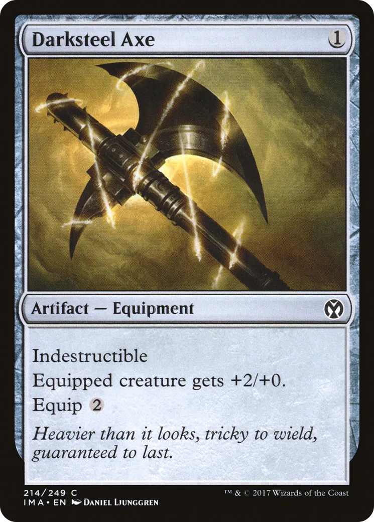 Hache de sombracier — Iconic Masters — Magic: The Gathering