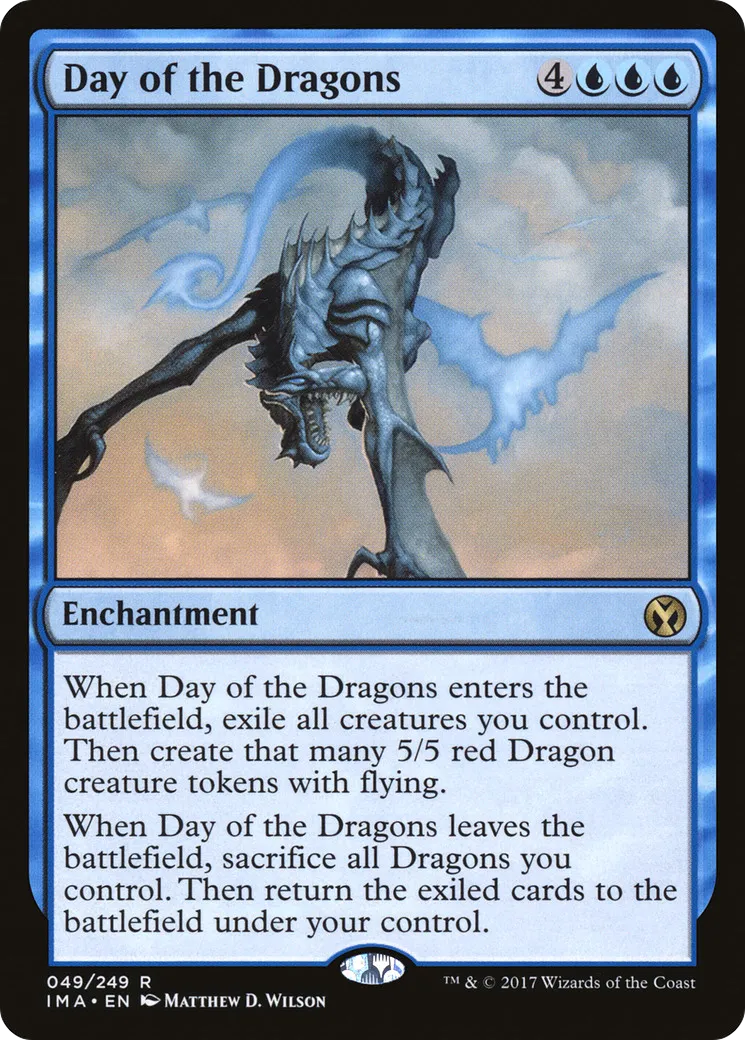 Jour des dragons — Iconic Masters — Magic: The Gathering