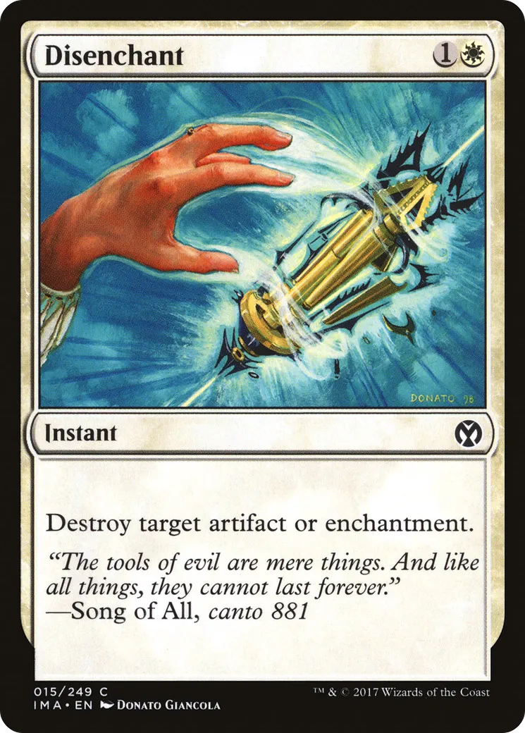 Disenchant — Iconic Masters — Magic: The Gathering