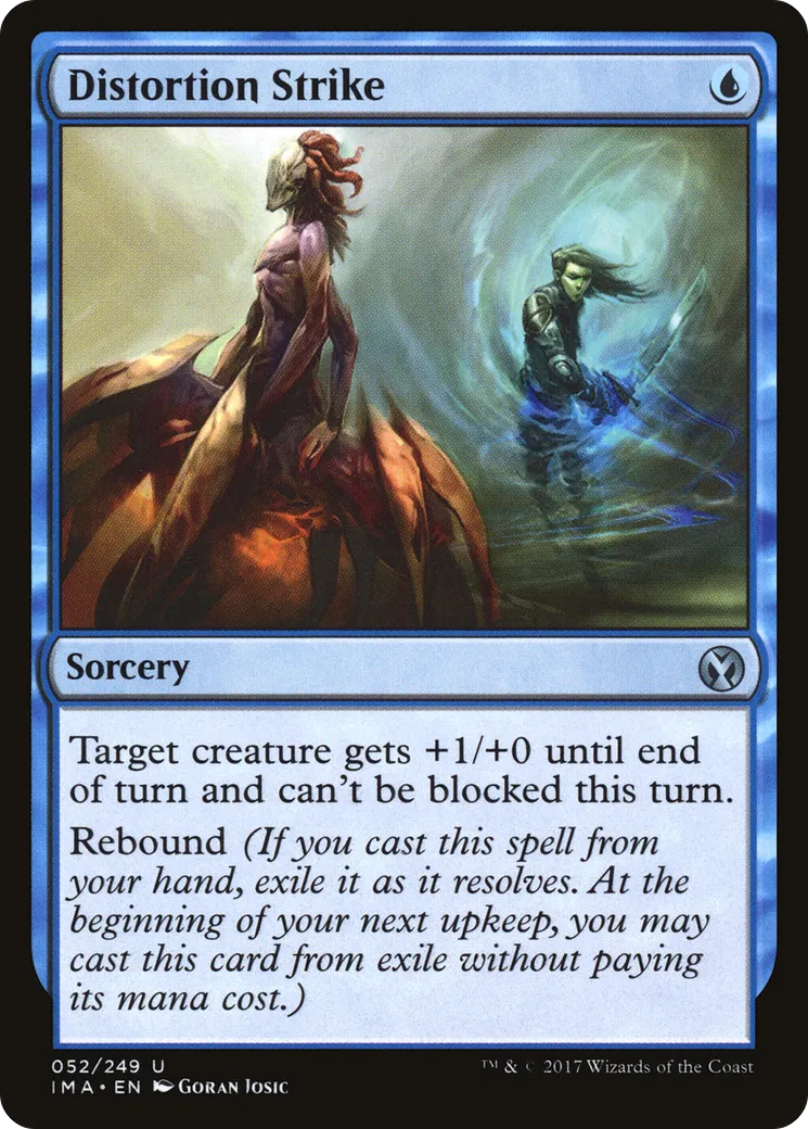 Frappe de distorsion — Iconic Masters — Magic: The Gathering