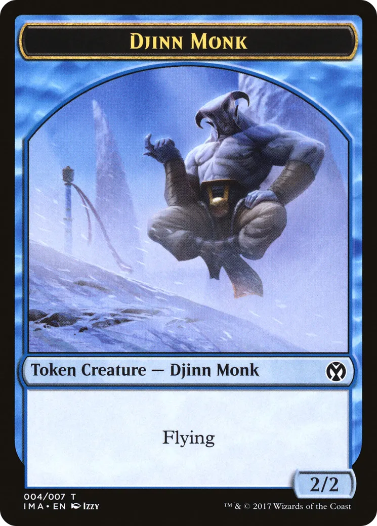 Djinn Monk — Iconic Masters — Magic: The Gathering