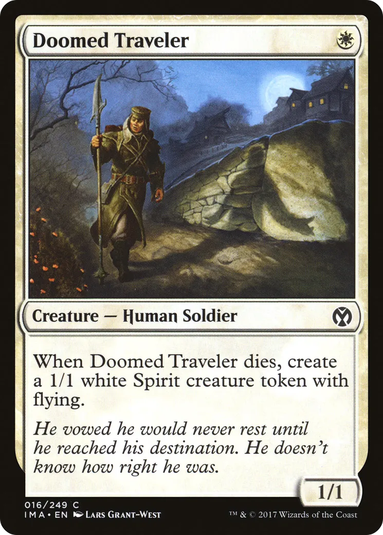 Doomed Traveler — Iconic Masters — Magic: The Gathering