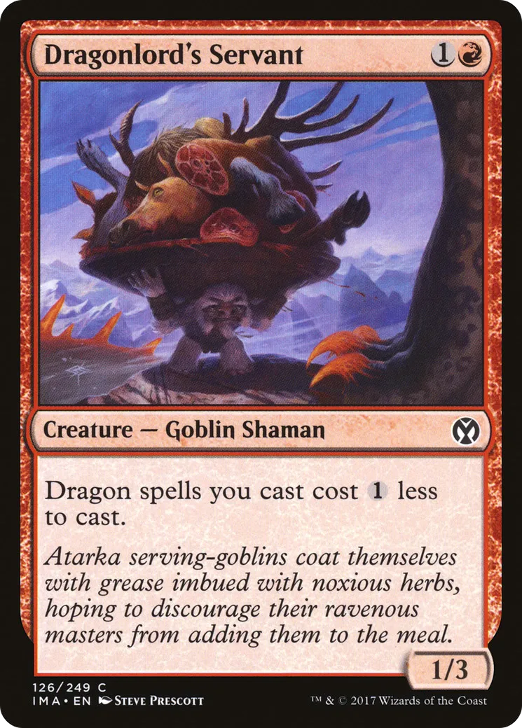 Dragonlord's Servant — Iconic Masters — Magic: The Gathering