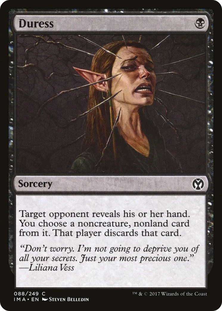 Duress — Iconic Masters — Magic: The Gathering