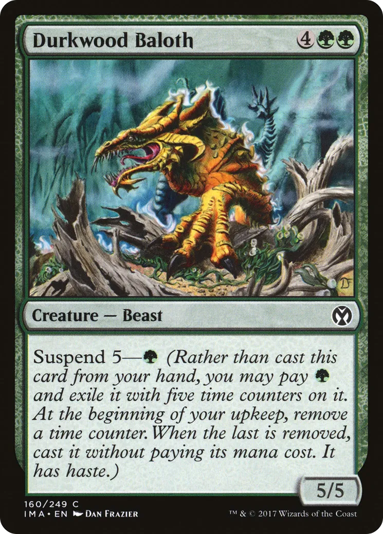 Durkwood Baloth — Iconic Masters — Magic: The Gathering