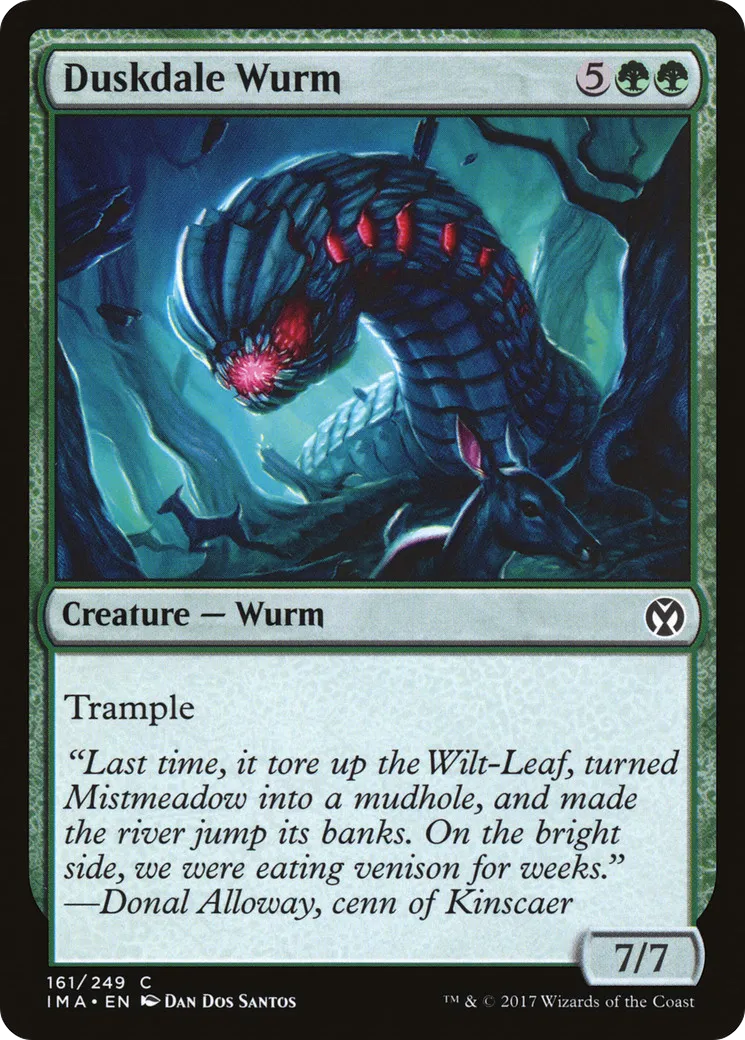 Duskdale Wurm — Iconic Masters — Magic: The Gathering