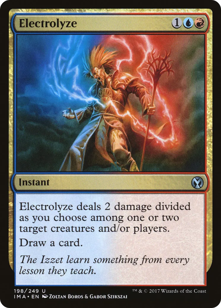 Electrolyze — Iconic Masters — Magic: The Gathering