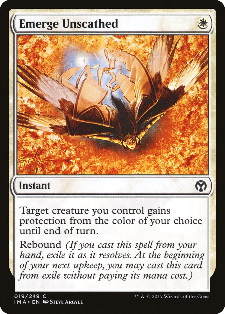 Sans une égratignure — Iconic Masters — Magic: The Gathering