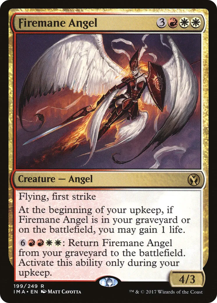 Firemane Angel — Iconic Masters — Magic: The Gathering