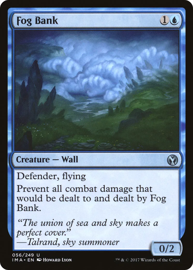 Banc de brouillard — Iconic Masters — Magic: The Gathering